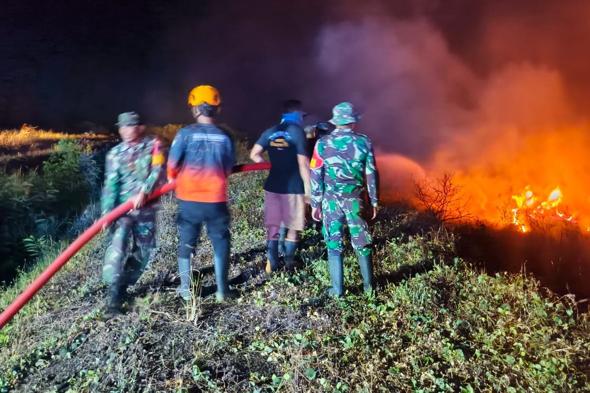 Penanganan Karhutla Gunung Soputan: Luas Kebakaran Tembus 713 Hektare di Minahasa Tenggara