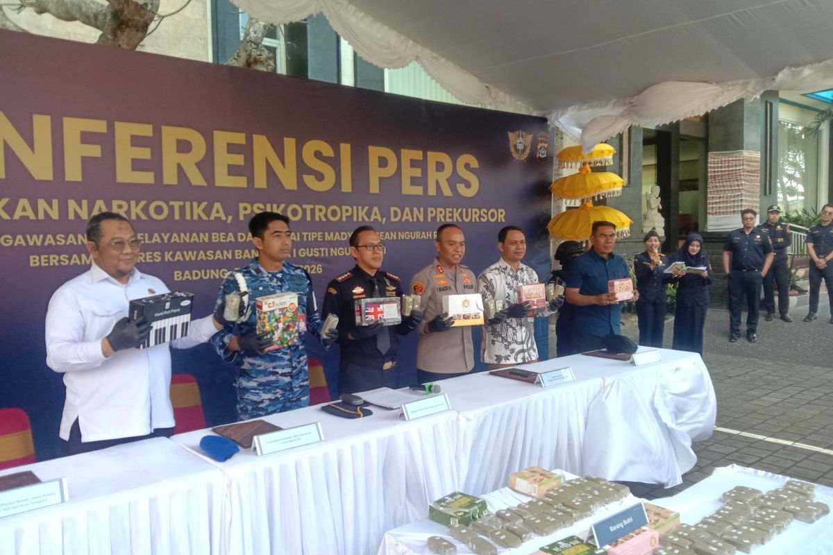 Jaringan Narkoba Internasional Terbongkar di Bali: Dua WNA India Diamankan Bawa Puluhan Kilogram Ganja