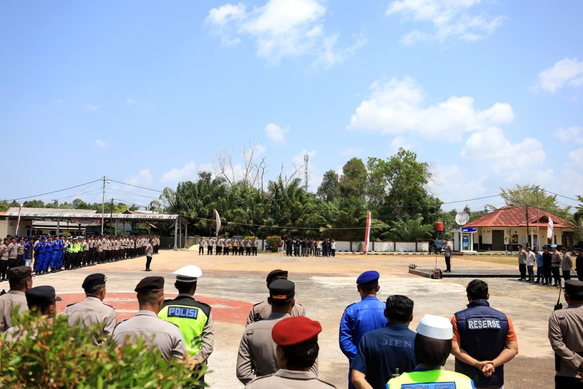 Kantor PT Timah di Belitung Timur Terbakar Saat Aksi Massa, Polisi Pertebal Pengamanan