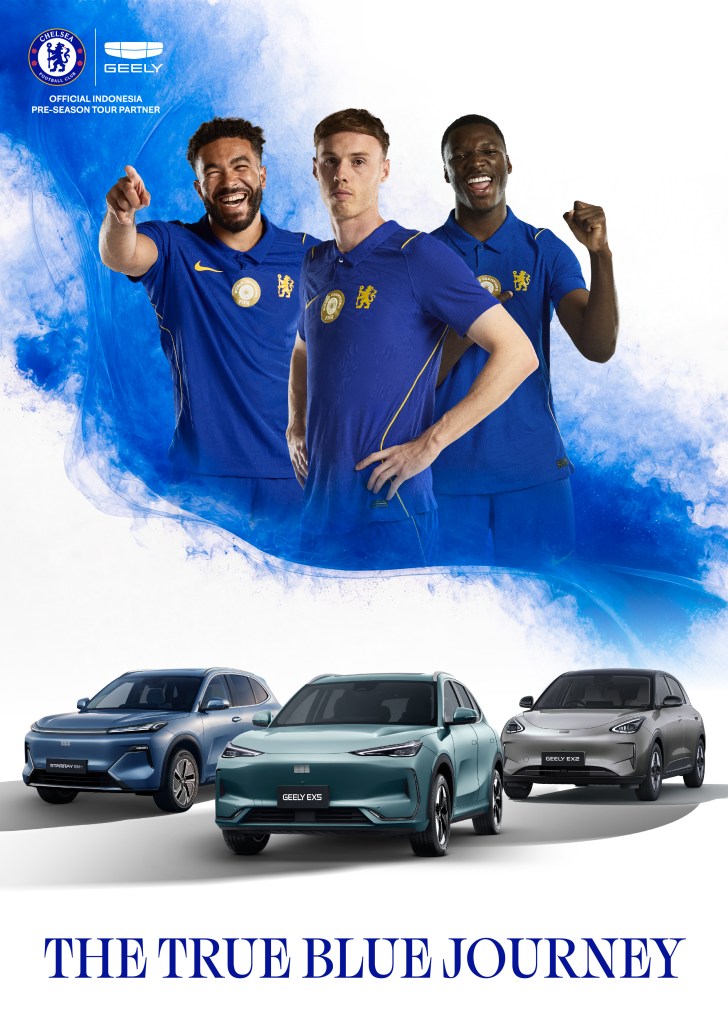 Geely dan Chelsea FC Bersatu: Semarak Kolaborasi Otomotif dan Sepak Bola di GIIAS 2026