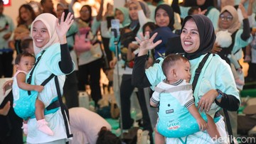 Surabaya Ciptakan Generasi Tangguh Lewat Festival Keluarga: Senam Sehat dan Edukasi Gizi Menggema
