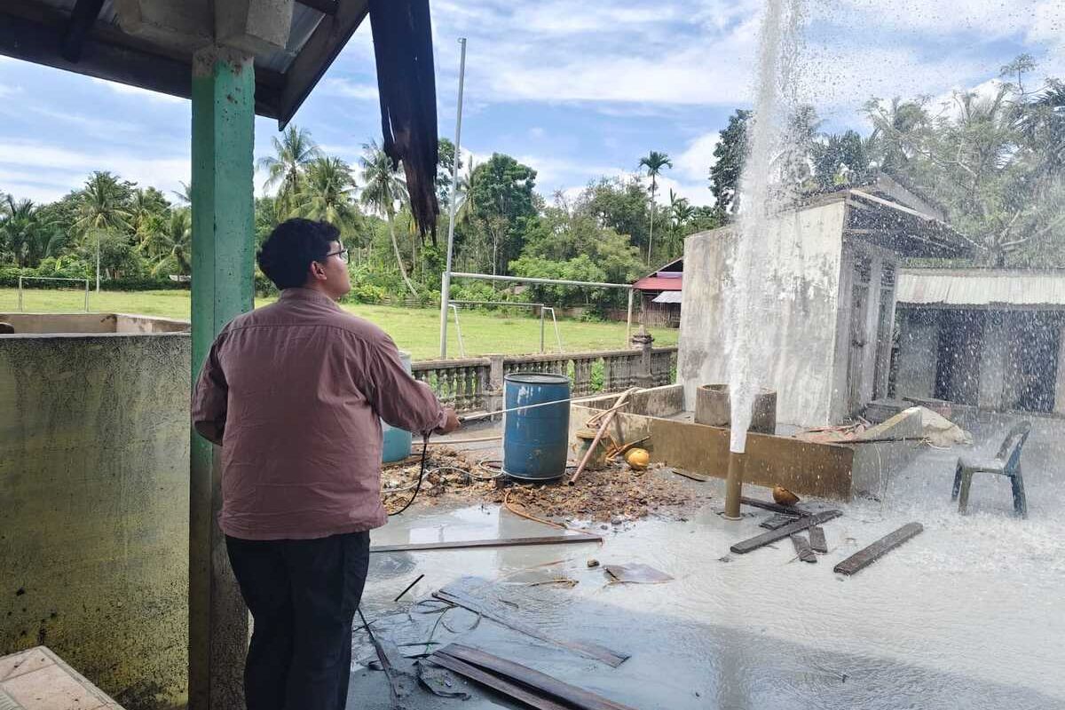 Fenomena Sumur Bor di Aceh Timur: Semburan Air 40 Meter dan Munculnya Gas Tak Dikenal