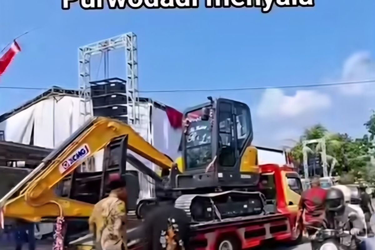 Seserahan Fantastis di Grobogan: Dari Ekskavator hingga Mobil Mewah, Pernikahan Jadi Sorotan