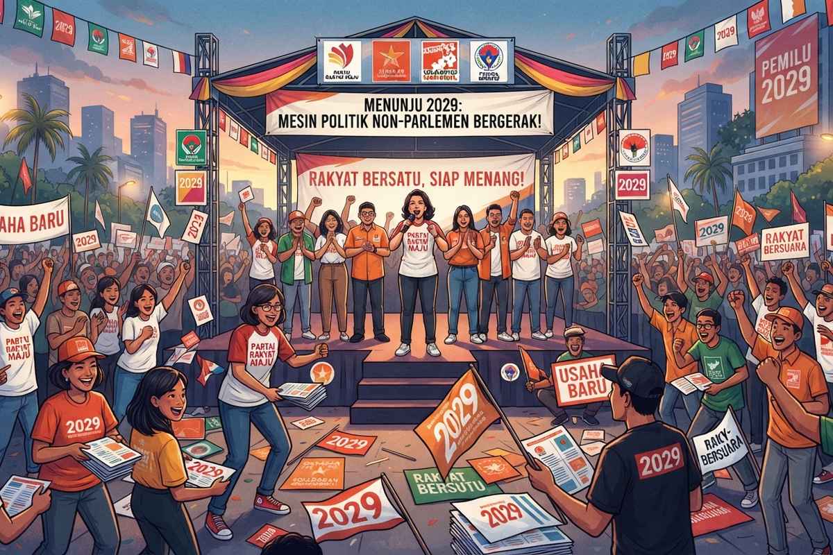 Partai Politik Nonparlemen Mulai Siapkan Strategi Jangka Panjang Menuju 2029