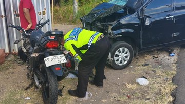 Tragedi Maut di Sleman: Mobil Oleng Tabrak Tiga Motor, Dua Nyawa Melayang