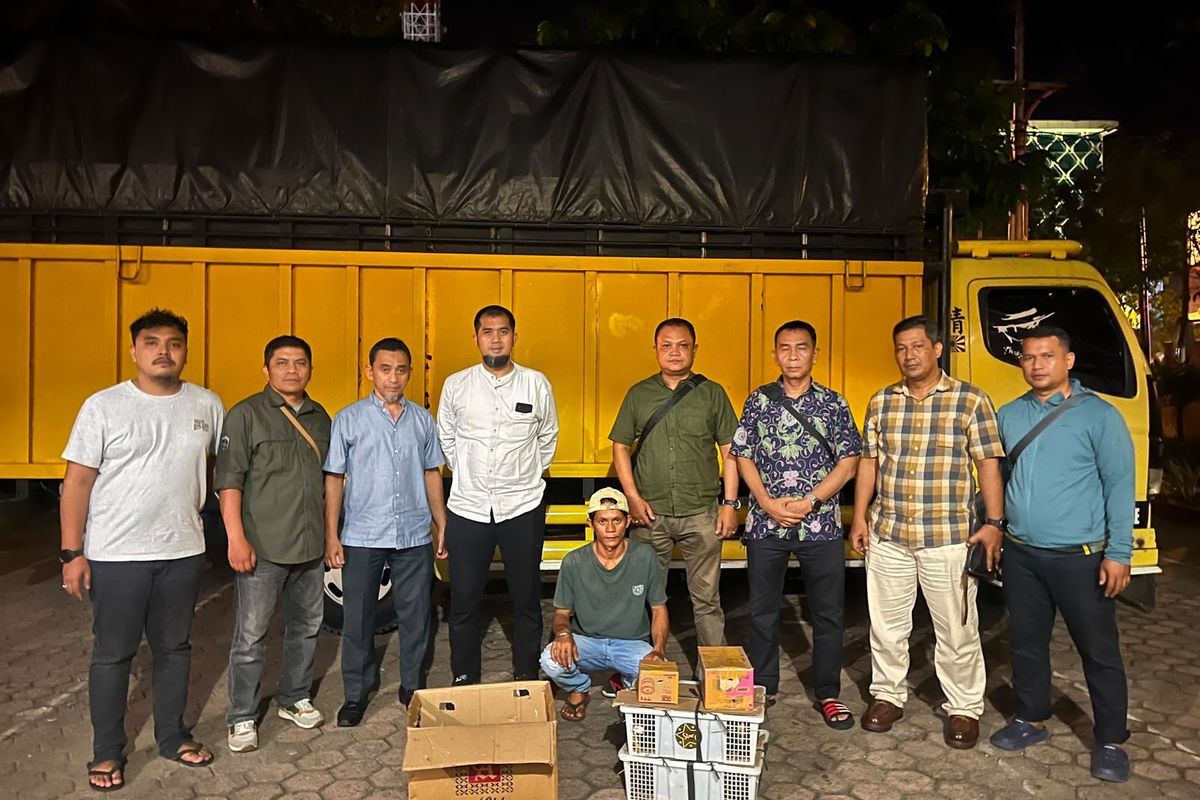 25 Ekor Beo Mentawai Dilindungi Diamankan Saat Tiba di Padang dari Siberut