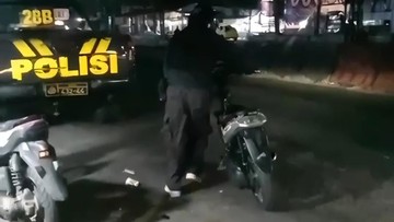 Antisipasi Balap Liar, Polisi Parung Bogor Amankan Tiga Sepeda Motor