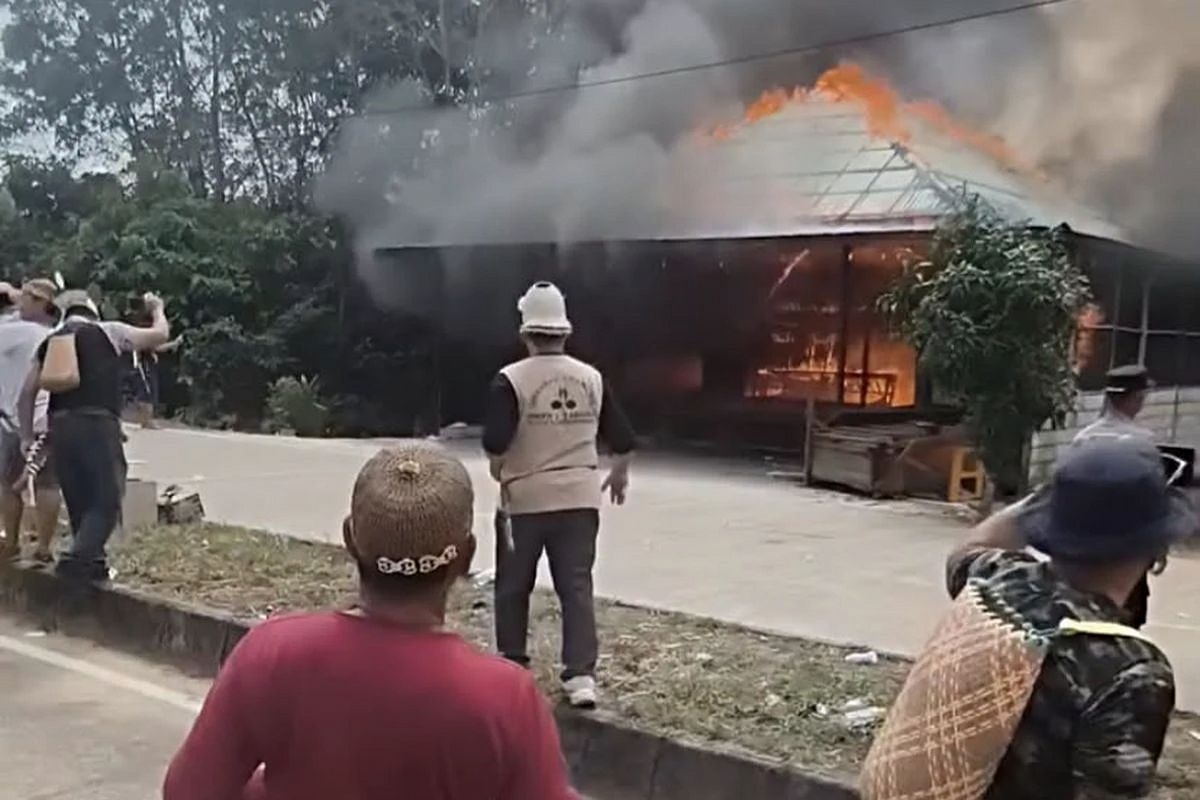 Amuk Massa di Kukar: Dugaan Pengeroyokan Tewaskan Satu Orang, Warung Terbakar Bukan Milik Tersangka