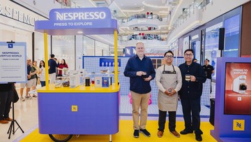 Nespresso Sulap Rumah Jadi Kafe Premium Lewat Inovasi Vertuo di Jakarta