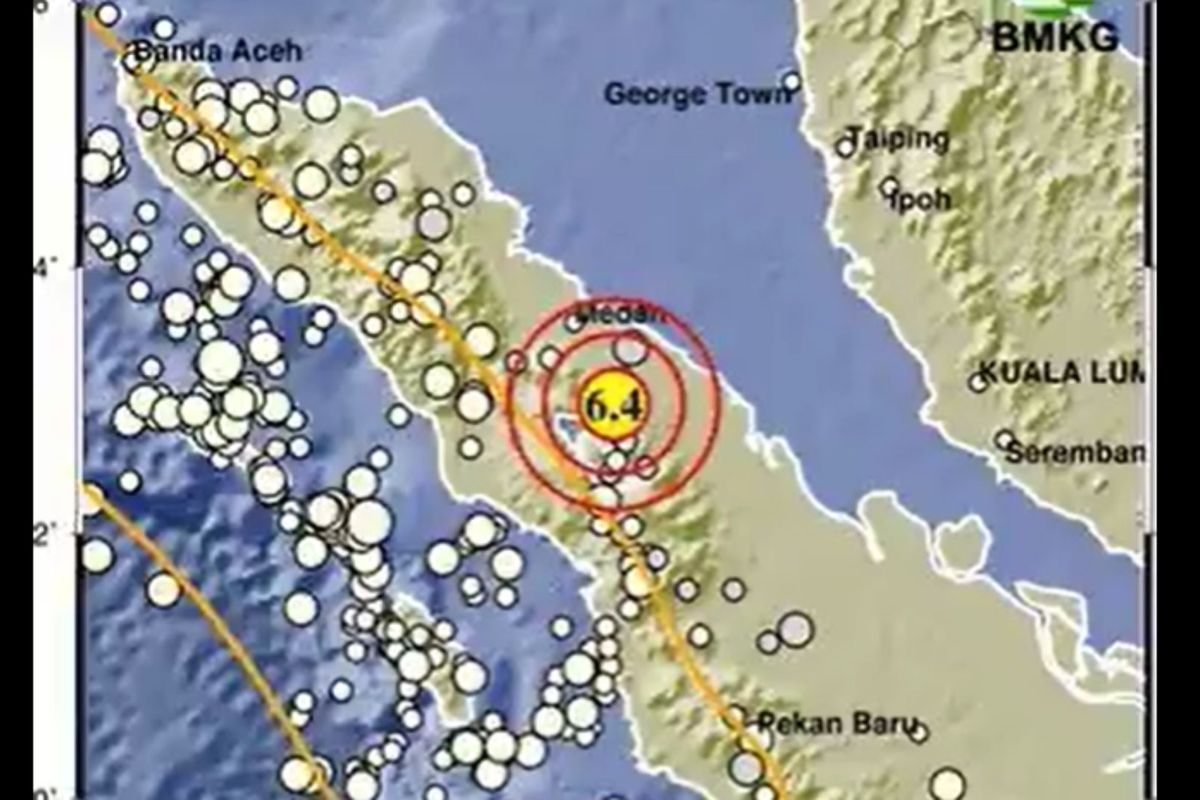 Gempa Simalungun M 6,4 Guncang Sumut, Perjalanan Kereta Api Dihentikan Sementara Demi Keamanan