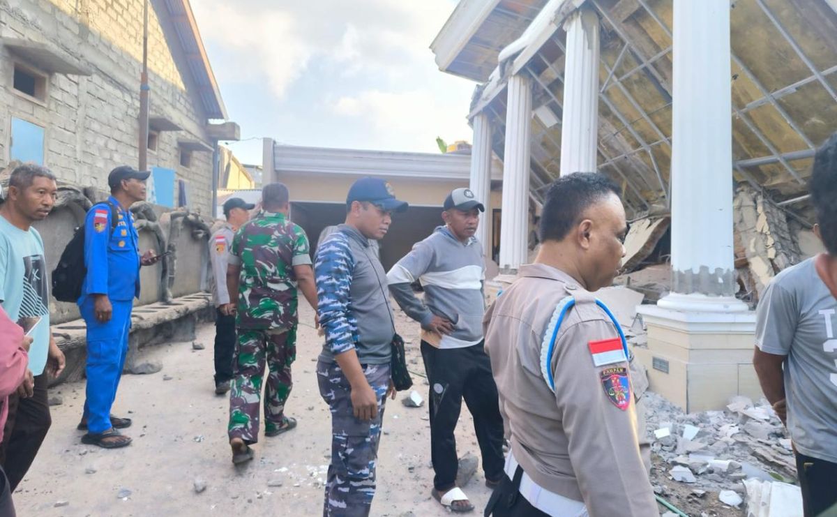 Bencana Guncangan Dahsyat M7,7 Landa NTT: Puluhan Fasilitas Kesehatan Rusak Parah