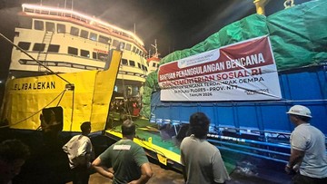Bantuan Logistik Gempa NTT Diperluas, Kemensos Gunakan Jalur Laut ke Wilayah Terdampak