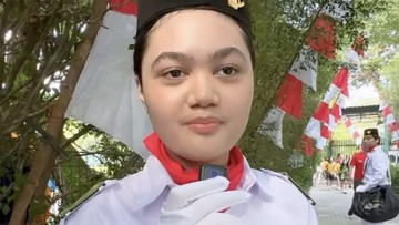 Amora Lemos Pimpin Pembacaan Teks Proklamasi, Gebrakan Bersejarah di HUT RI ke-78