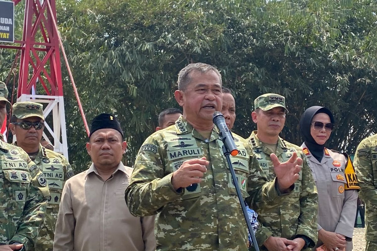 TNI AD Tegaskan Dukungan Penuh pada Polri dalam Penegakan Hukum di Aceh Pasca Insiden Bendera