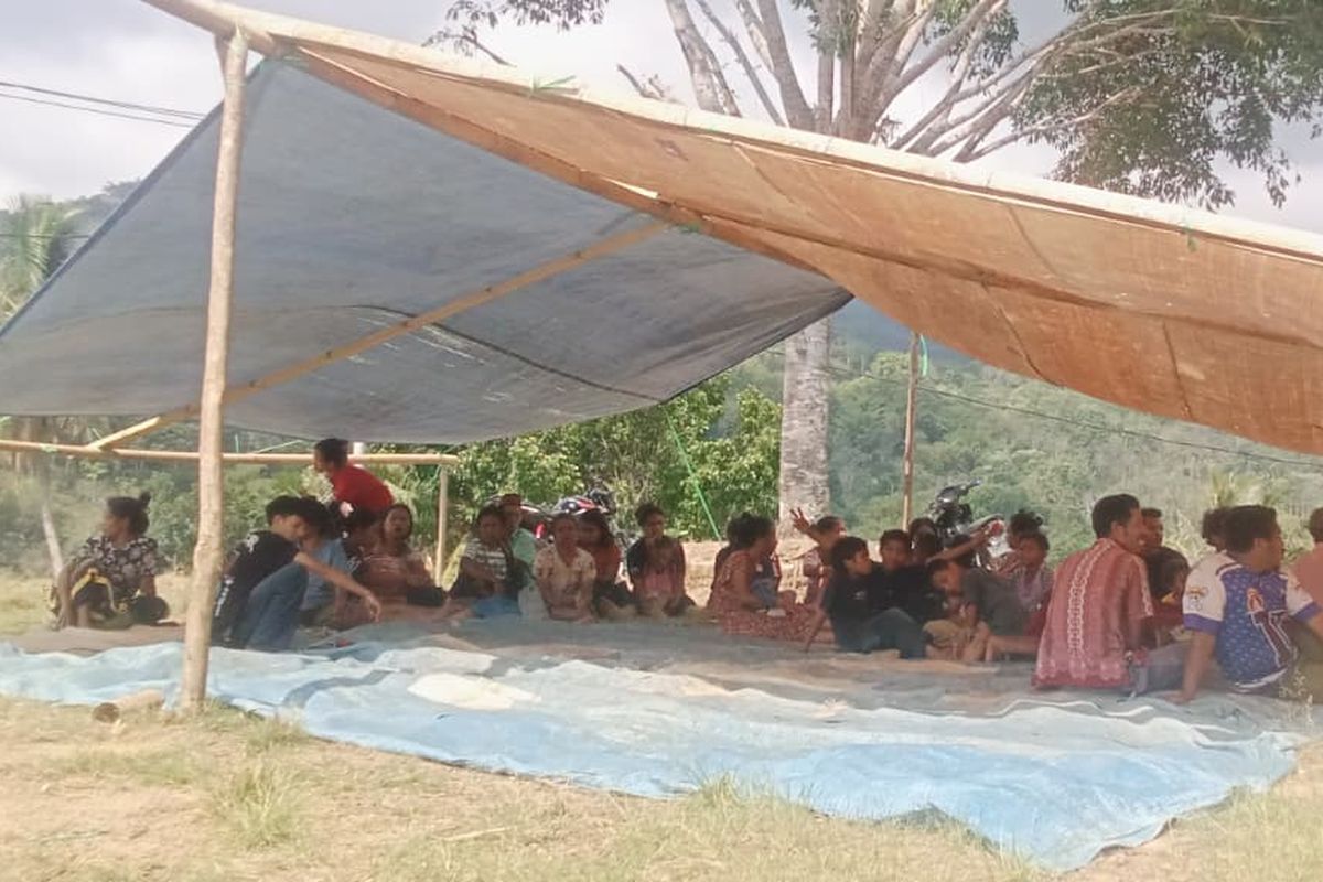 Gempa Flores M 7,7: Warga Elar Manggarai Timur Bertahan di Tenda Menanti Bantuan