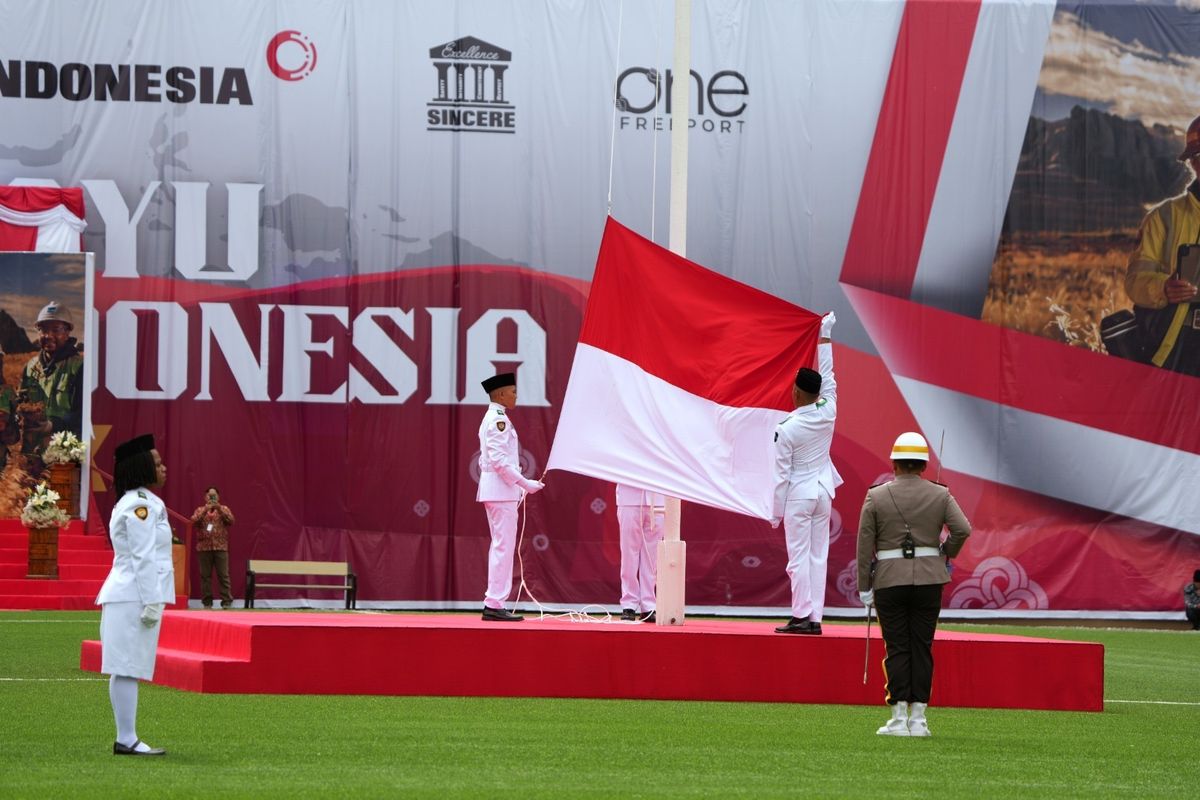Semangat "One Freeport" Berkumandang: PTFI Rayakan HUT Ke-81 RI dari Ujung Timur ke Barat
