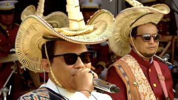 Wali Band Berbudaya di Istana: Merajut Kebangsaan Lewat Busana Adat NTT
