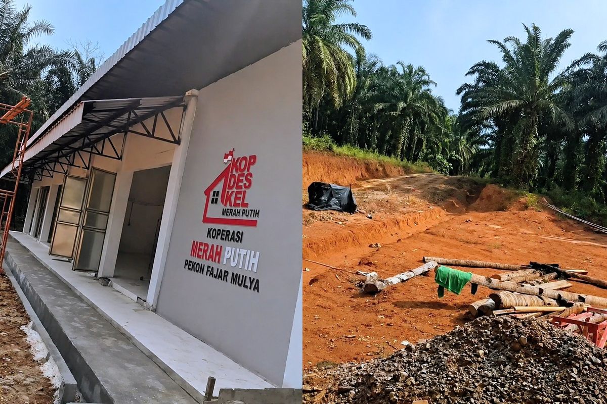 Bangunan Koperasi Fajar Mulya di Pringsewu Jadi Perbincangan, Kepala Pekon Beri Penjelasan Lengkap