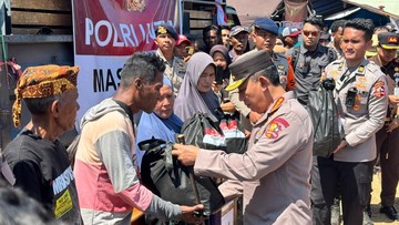 Kapolri Pantau Langsung Bantuan Gempa di NTT, 247 Ton Kebutuhan Terdistribusi