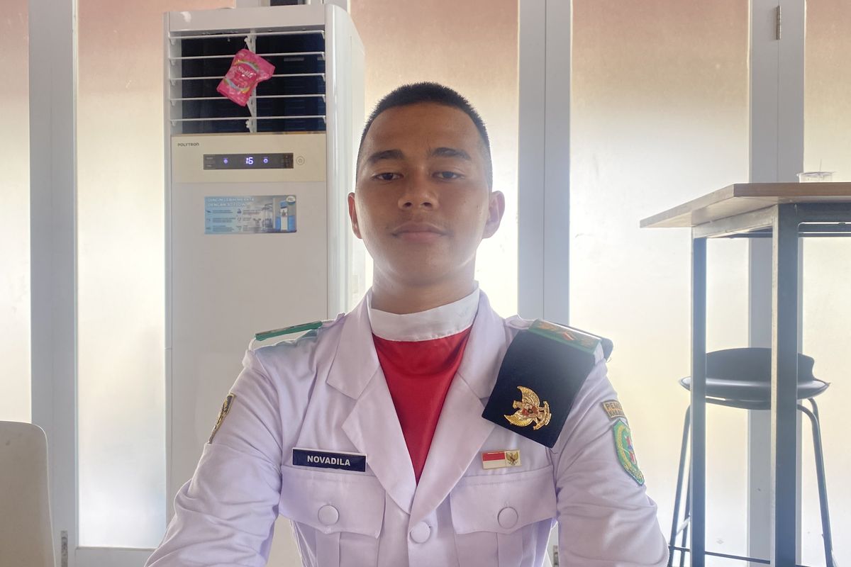Dari Pedalaman ke Panggung Nasional: Kisah Novadila, Paskibra Muda Perbatasan yang Merajut Impian Baru