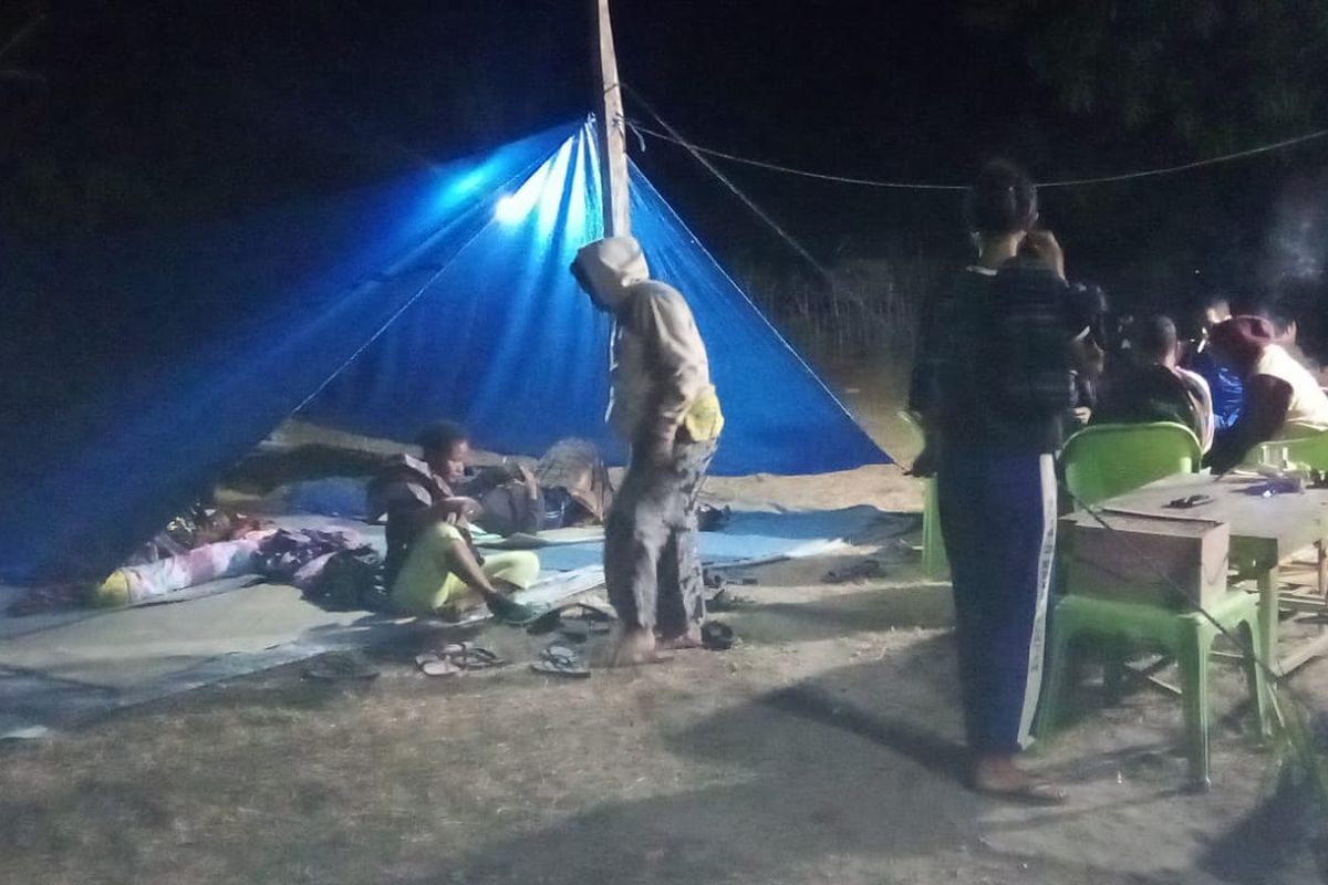 Keterbatasan Logistik Landa Warga Nagekeo Pasca Gempa Flores, Bantuan Sembako Dinanti