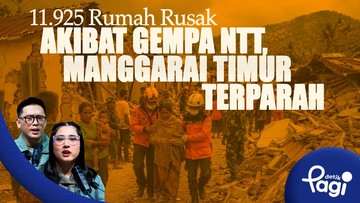 Gempa NTT Guncang 11 Ribu Lebih Rumah, Ribuan Warga Manggarai Timur Mengungsi