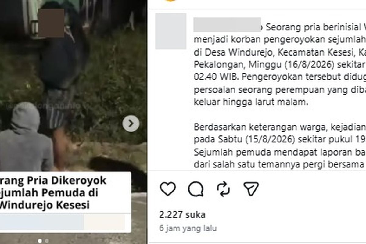 Klarifikasi Polisi: Pengadangan Remaja di Pekalongan Bukan Pengeroyokan