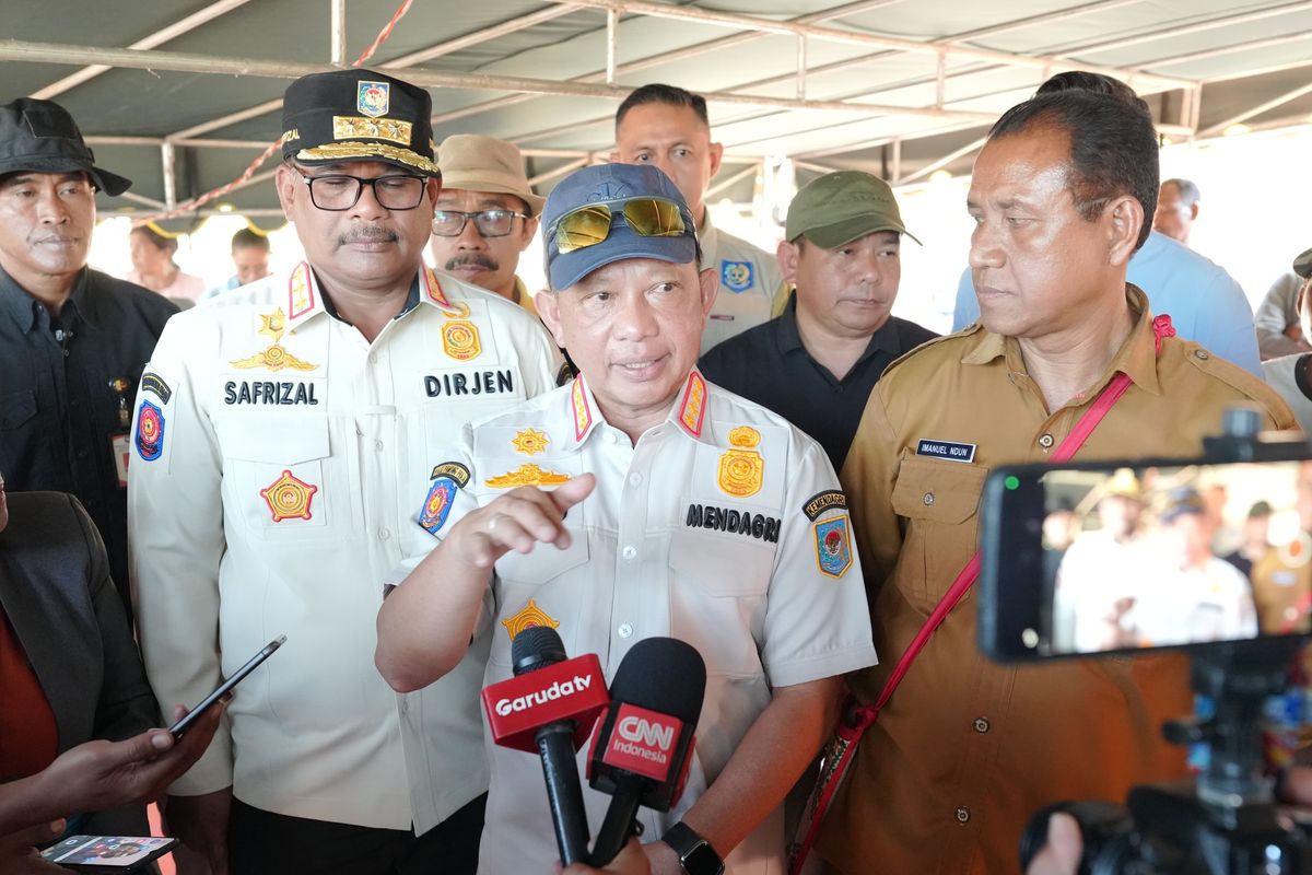 Mendagri Tekankan Urgensi Pendataan Sekolah dan Rumah Ibadah Pascagempa NTT