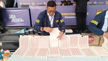 Jaringan Meterai Ilegal Dibongkar, Kerugian Negara Capai Rp 1 Triliun Akibat 3,4 Juta Keping Palsu