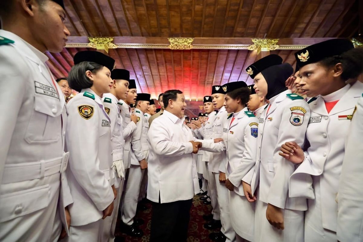 Prabowo Puji Pengabdian Petugas HUT Ke-81 RI, Ajak Terus Kibarkan Semangat Merah Putih
