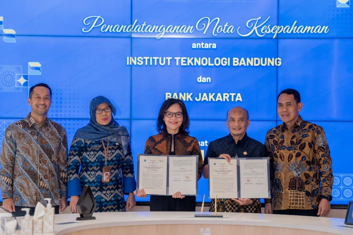 Perluas Pemanfaatan Layanan Perbankan di Sektor Akademik, Bank Jakarta Jalin Kemitraan Bersama ITB