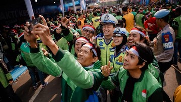 Fasilitas Servis Gratis Polda Metro Jaya Bantu Ringankan Beban Pengemudi Ojol Jakarta