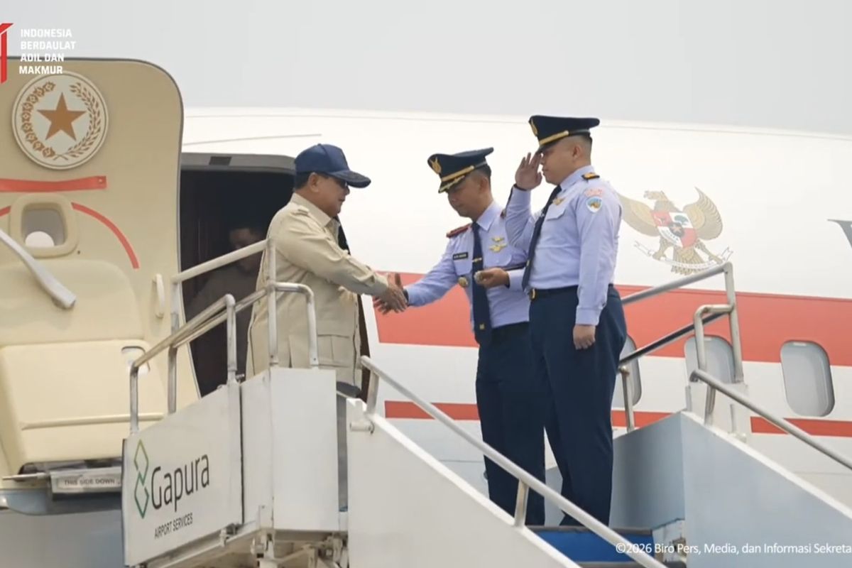 Agenda Maraton Penanganan Karhutla, Presiden Prabowo Tinjau Palangkaraya Usai Kunjungi Kalbar