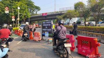 Rekayasa Lalu Lintas di Gatot Subroto: Akses Menuju DPR Dialihkan Pagi Ini