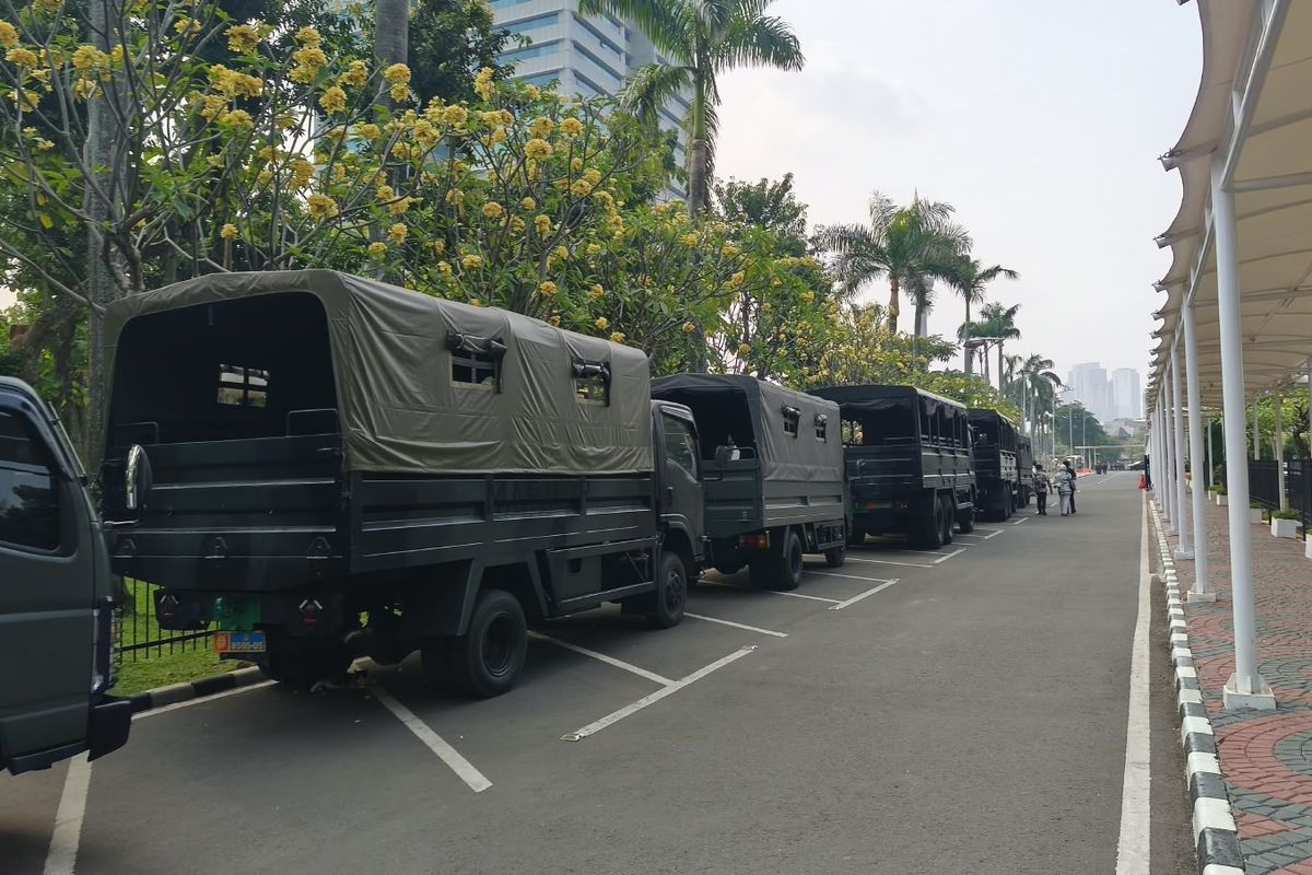 Kompleks Parlemen Senayan Diperketat Jelang Aksi Massa 27 Agustus