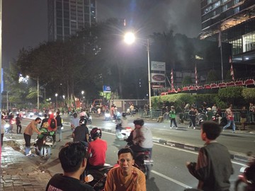 Menelusuri Jejak Massa Aksi di Kawasan KS Tubun Usai Pembubaran di Gedung DPR