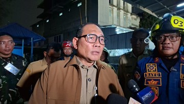Kebakaran Melanda Permukiman Gambir, Pemerintah Kota Jakarta Pusat Siapkan Lokasi Pengungsian