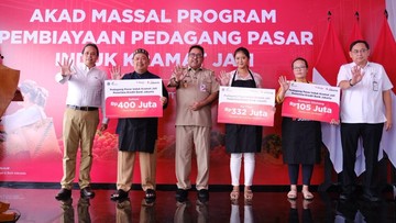 Dorong Ekonomi Kerakyatan, Pemprov DKI Kucurkan Modal Puluhan Miliar untuk Pedagang Pasar Kramat Jati
