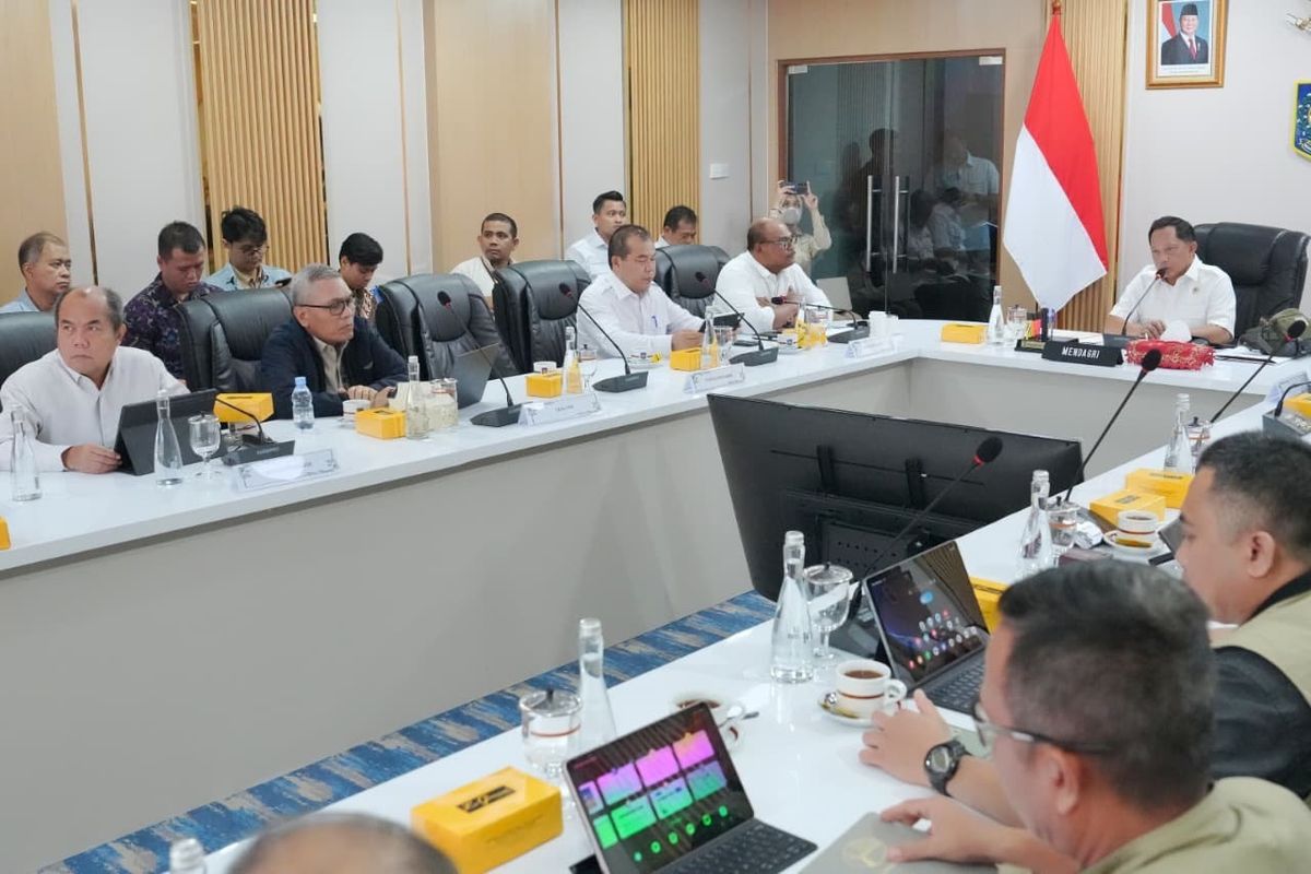 Tito Karnavian Pacu K/L Realisasikan Anggaran Pemulihan Bencana Sumatera