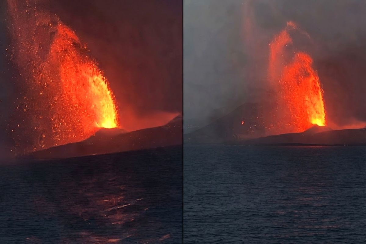 Aktivitas Vulkanik Meningkat, Gunung Anak Krakatau Catatkan Intensitas Erupsi Tertinggi Tahun Ini
