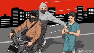 Insiden Penjambretan Turis Asing di Menteng, Polisi Kejar Pelaku yang Gasak Ponsel Korban