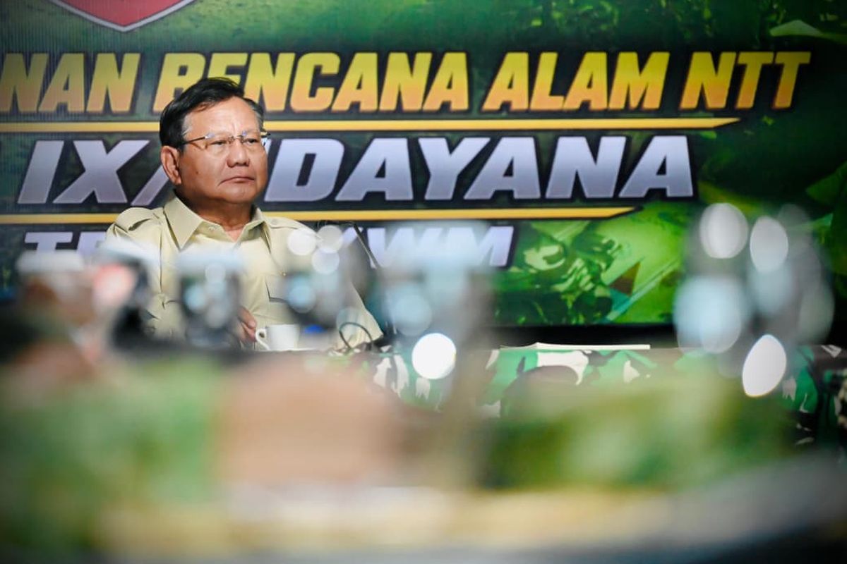 Respons Presiden Prabowo atas Erupsi Gunung Anak Krakatau dan Dampak Sebaran Abu Vulkanik