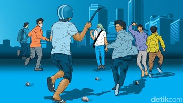Patroli Gabungan Berhasil Gagalkan Aksi Tawuran Remaja di Cakung Jakarta Timur