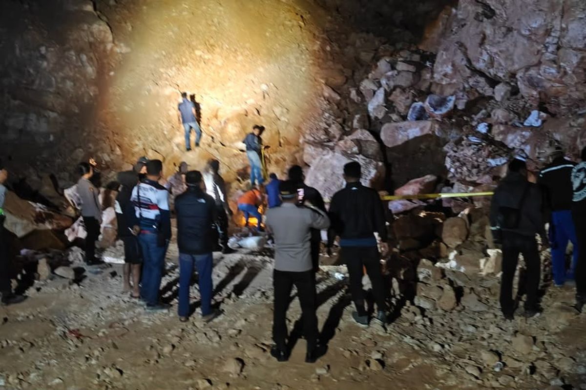 Tambang Emas Tradisional di Sumbawa Longsor, Tiga Pekerja Dilaporkan Meninggal Dunia