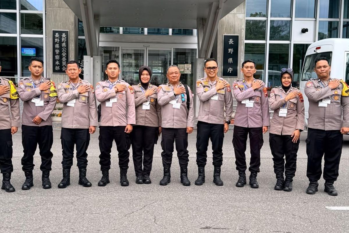 Perkuat Kapasitas Binmas, Polri Kirim Personel Studi Banding ke Jepang