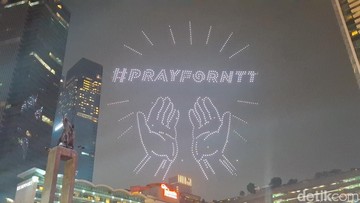 Cahaya Doa dari Langit Jakarta: Drone Show HUT RI Sampaikan Pesan Solidaritas untuk NTT